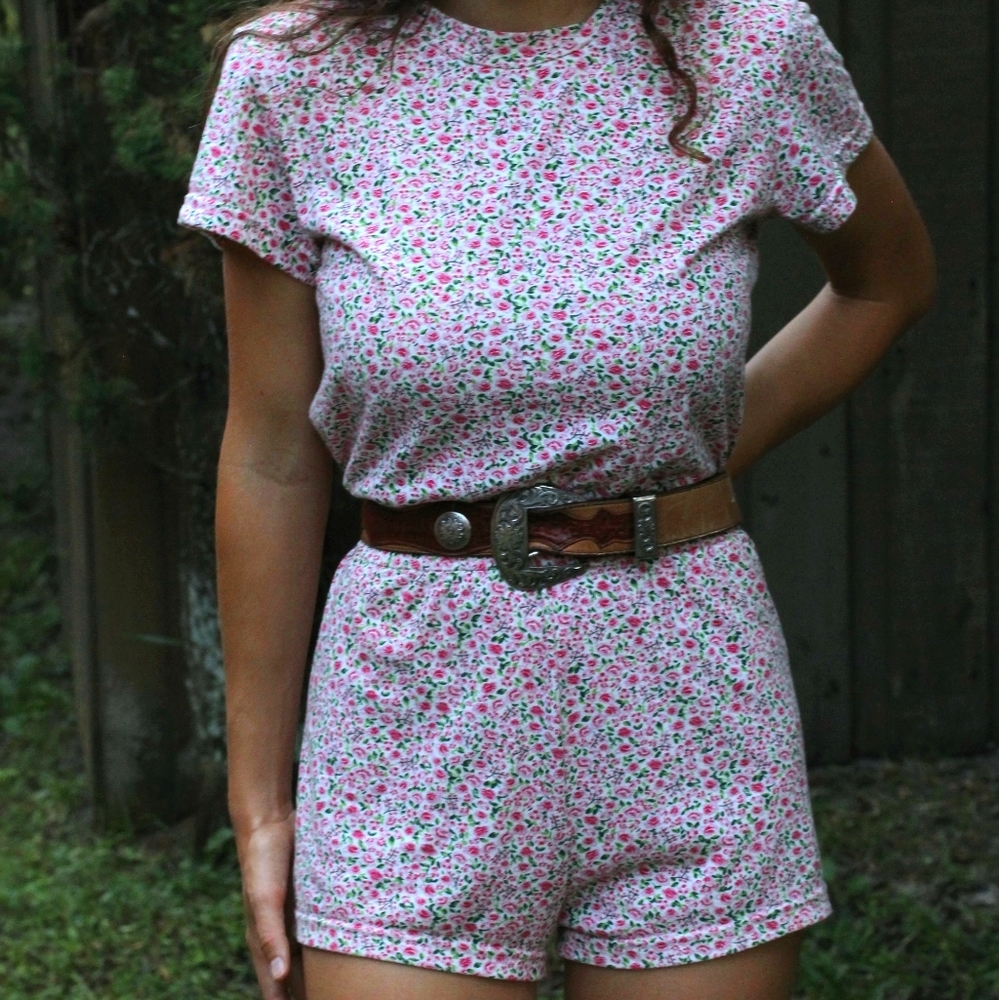 American Apparel short playsuit